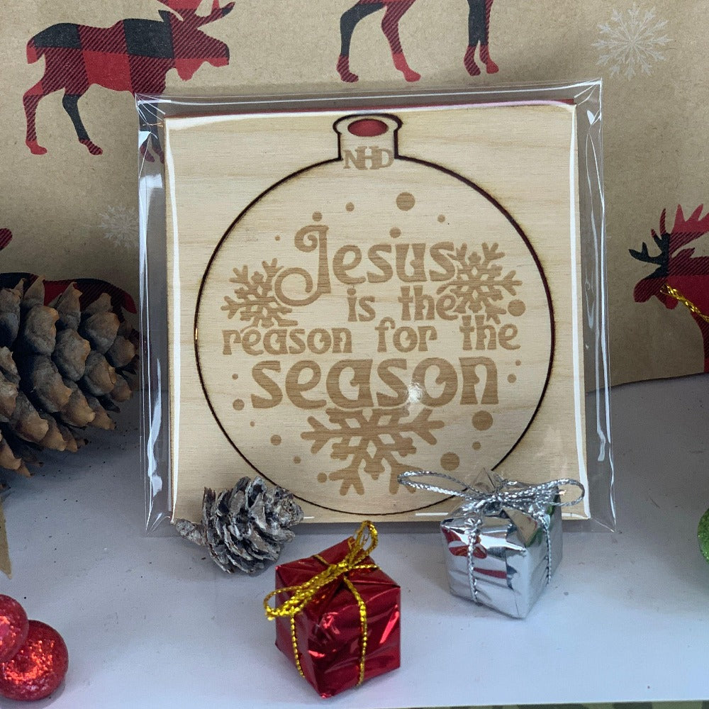 Jesus Ornament - Northern Heart Designs