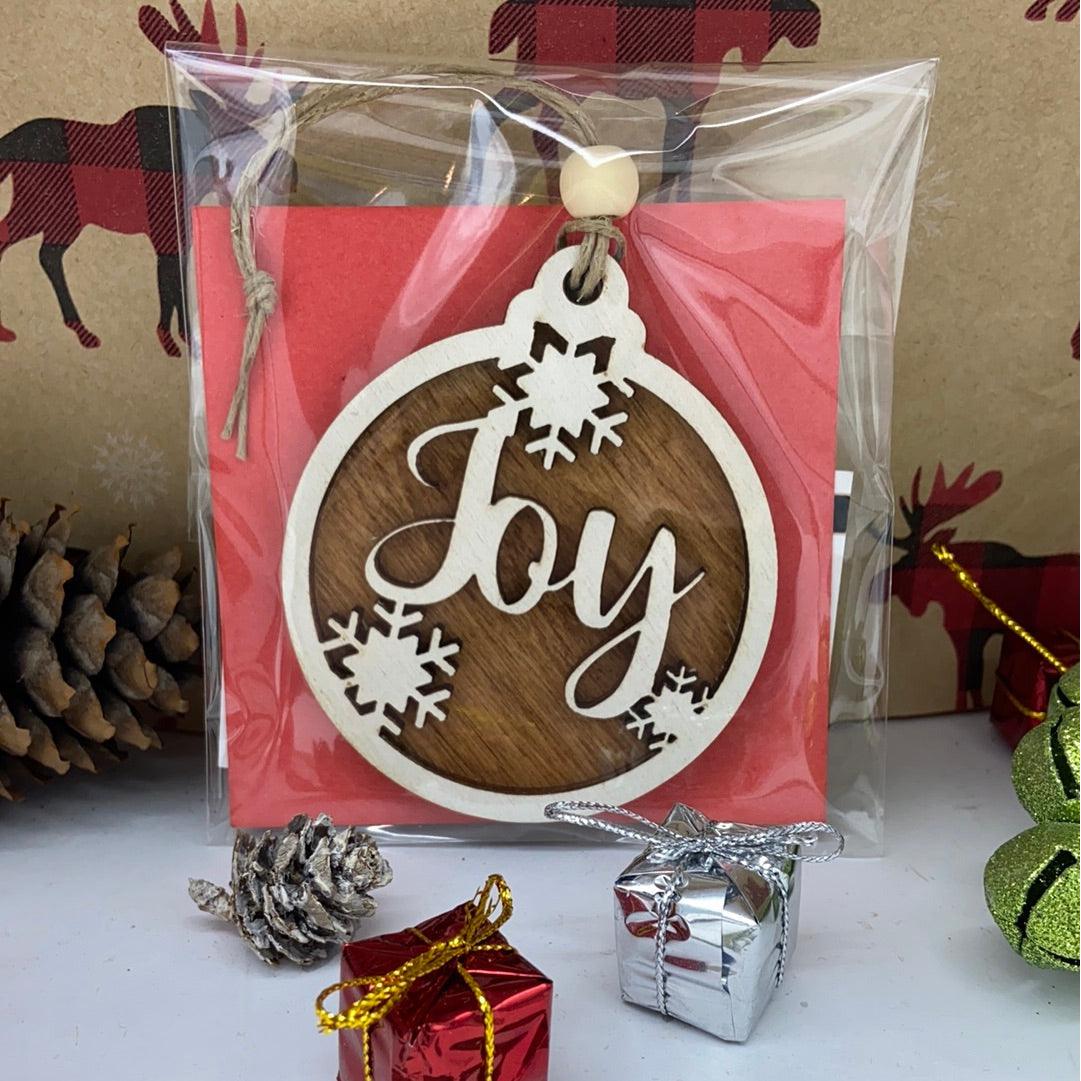 Joy Ornament - Northern Heart Designs