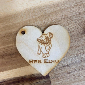 Lion king key tags - Northern Heart Designs