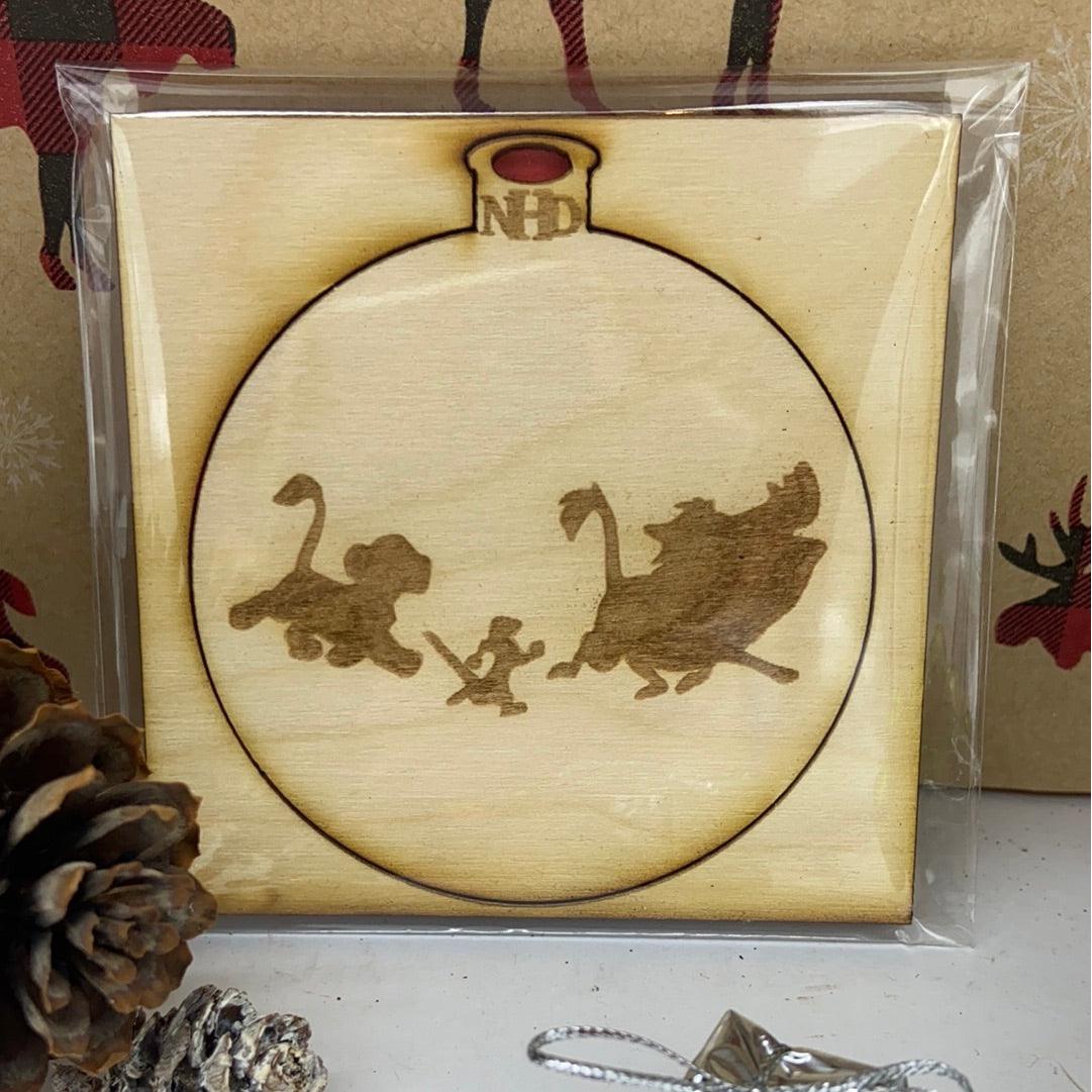 Lion king ornament (2) - Northern Heart Designs