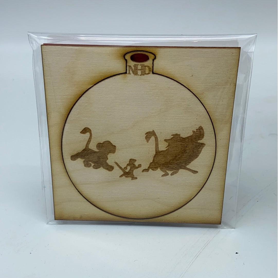 Lion king ornament (2) - Northern Heart Designs