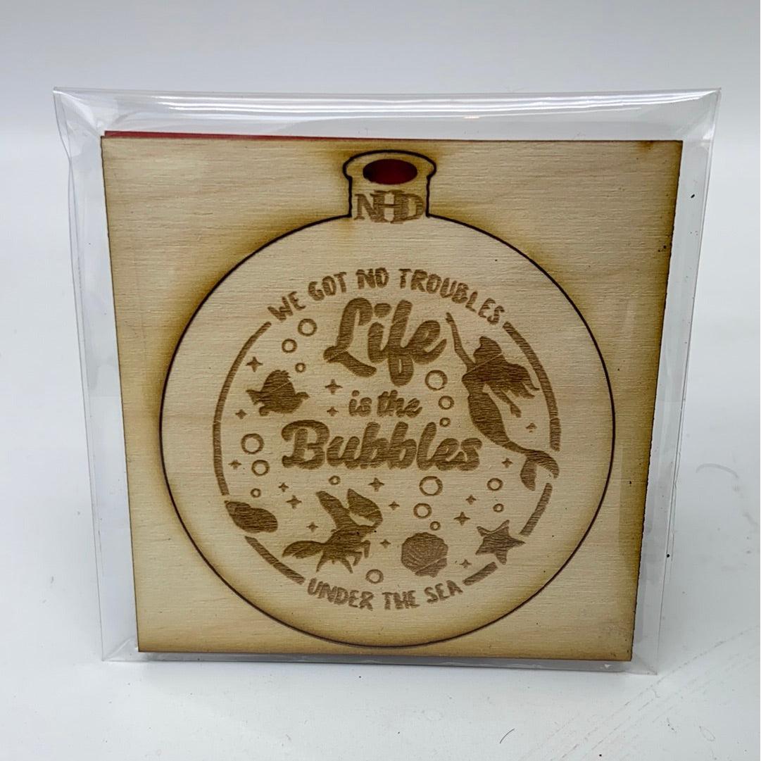 Little Mermaid ornament - Northern Heart Designs