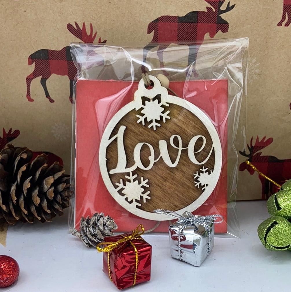 Love ornament - Northern Heart Designs