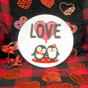 love with penguins - Northern Heart Designs