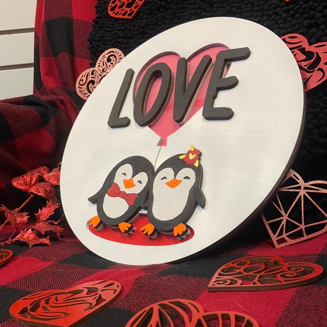 love with penguins - Northern Heart Designs