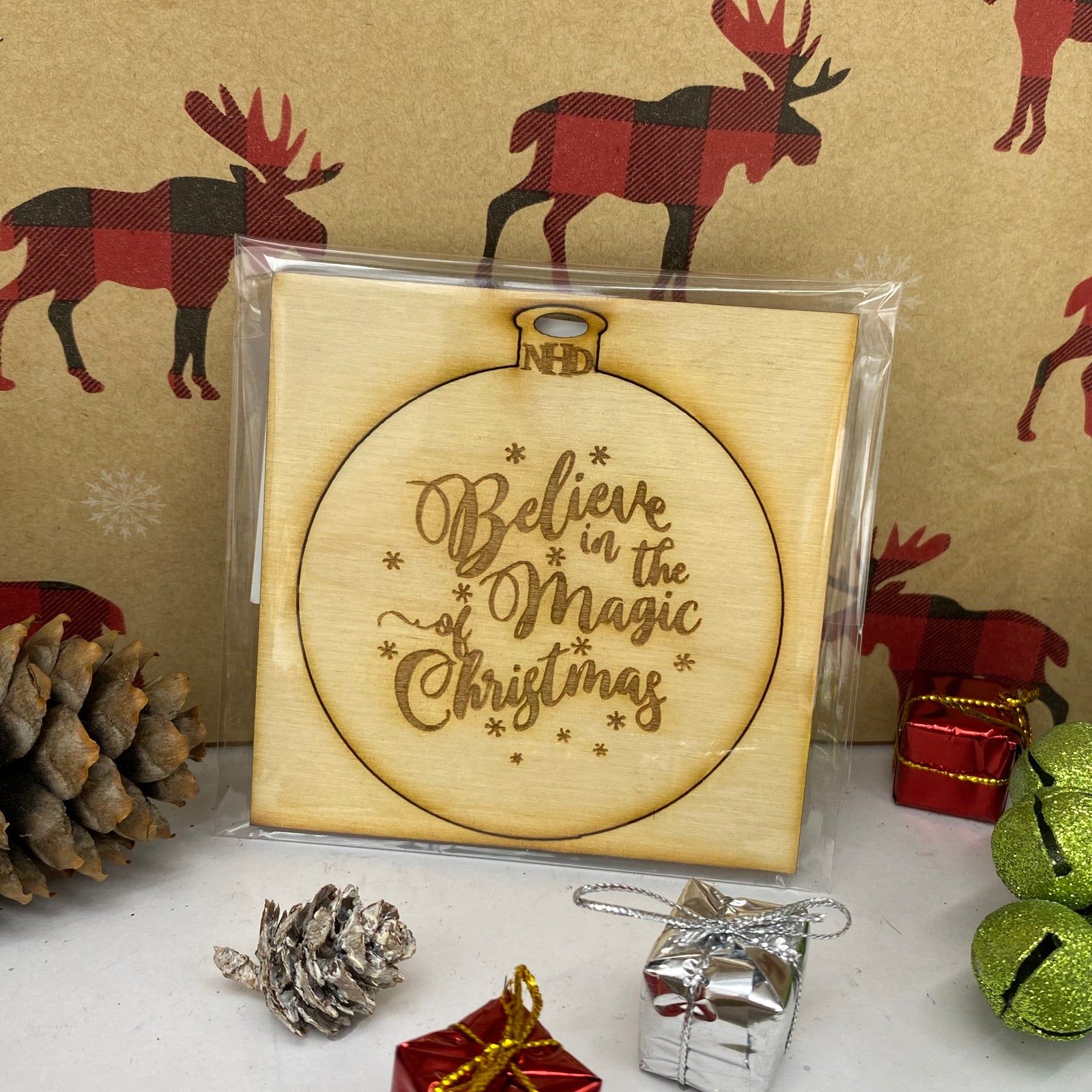 Magic of Christmas ornament - Northern Heart Designs