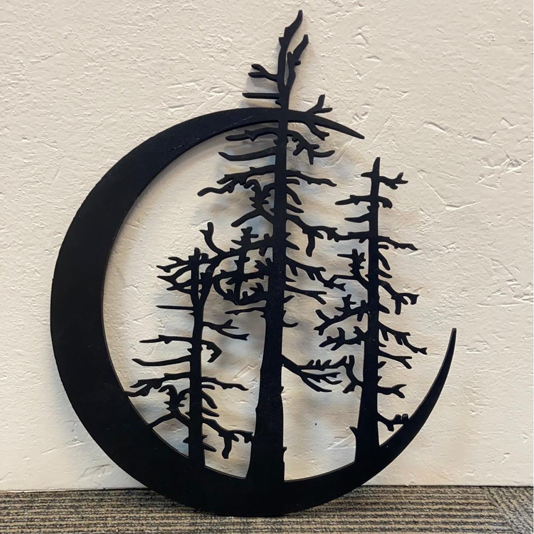 Moon and trees - Northern Heart Designs