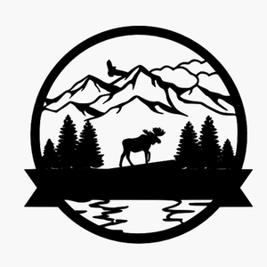 Moose Monogram