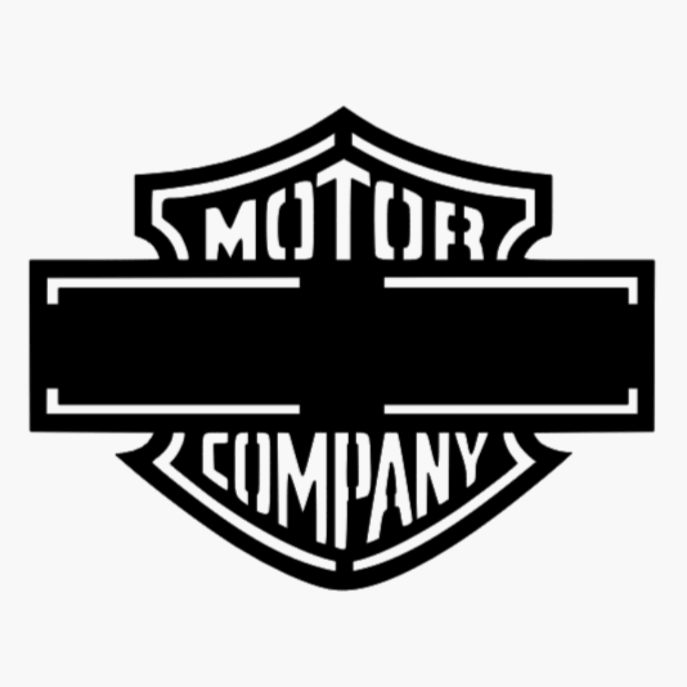 Motorcycle Badge Monogram