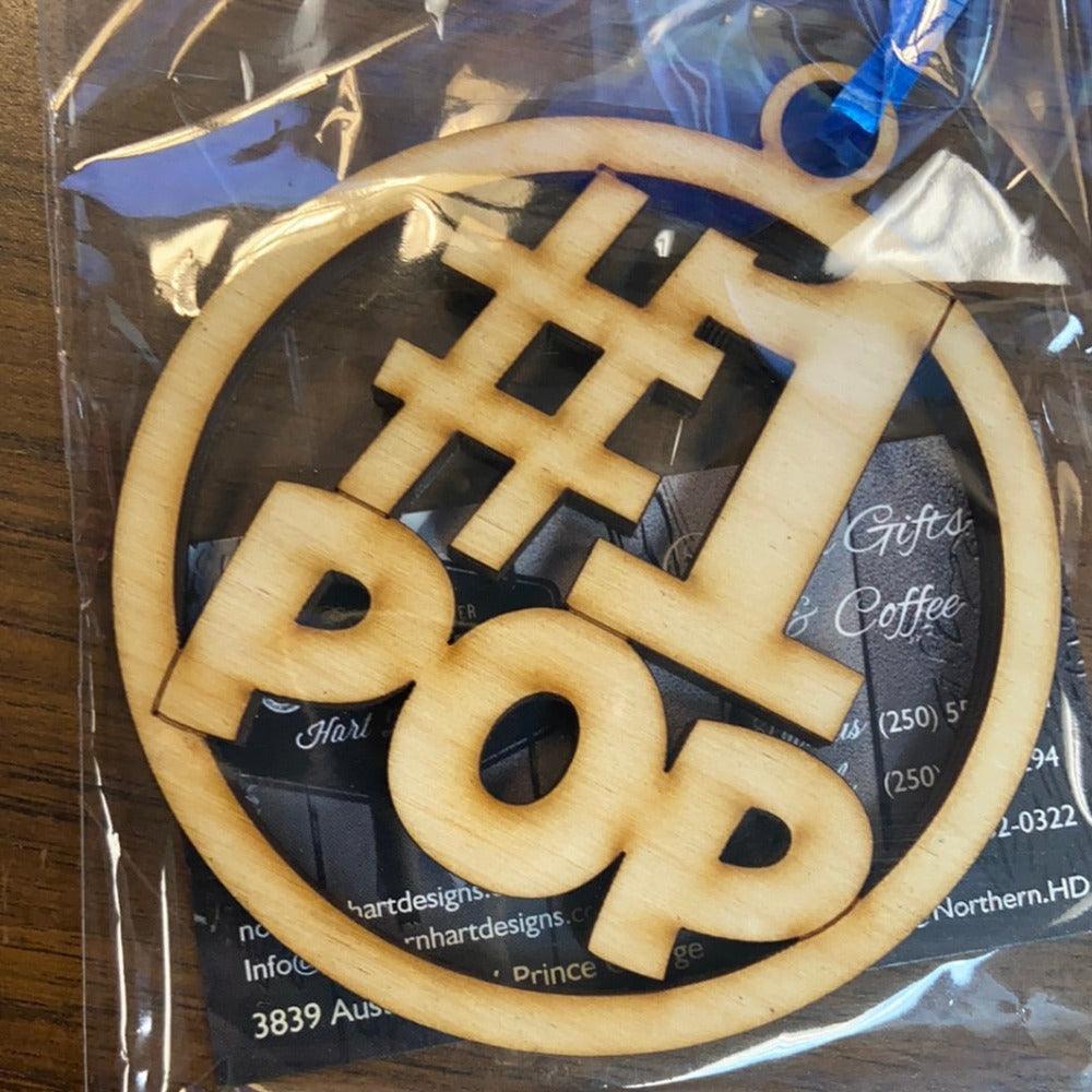 Number one pop ornament - Northern Heart Designs