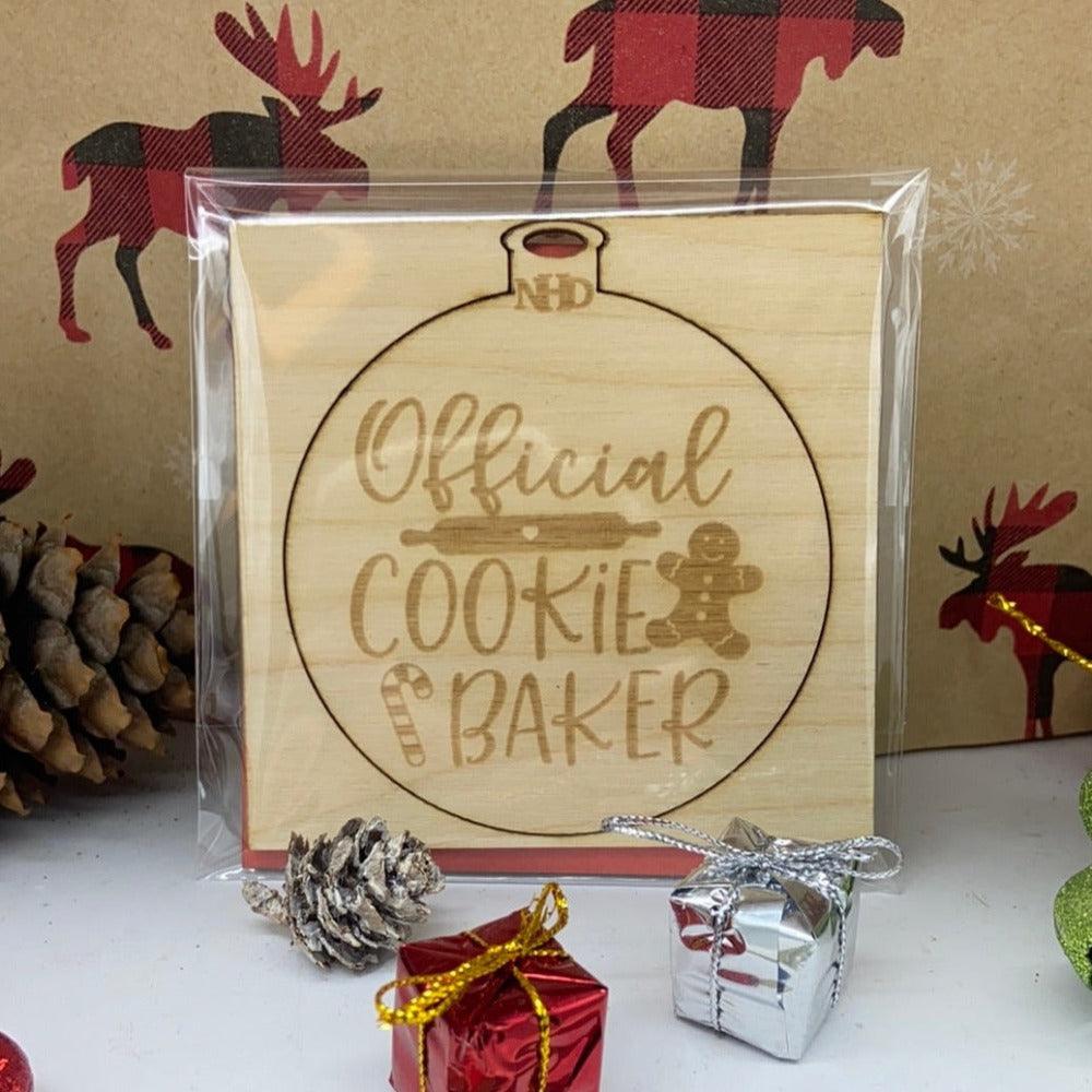 Official Cookie Baker Ornament - Northern Heart Designs