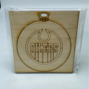 Oilers Ornament - Northern Heart Designs