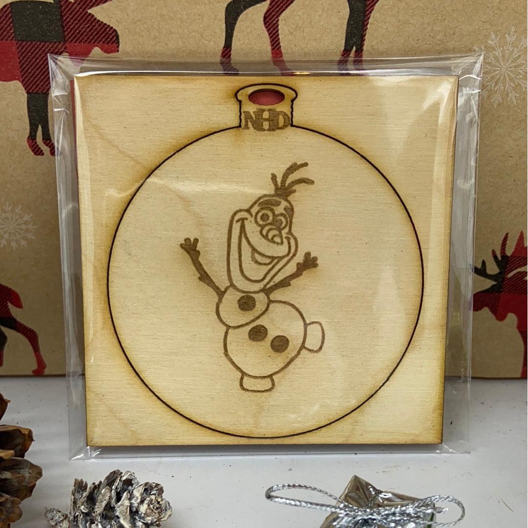 Olaf ornament - Northern Heart Designs