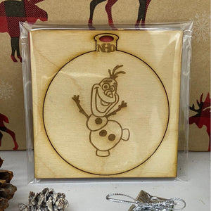 Olaf ornament - Northern Heart Designs