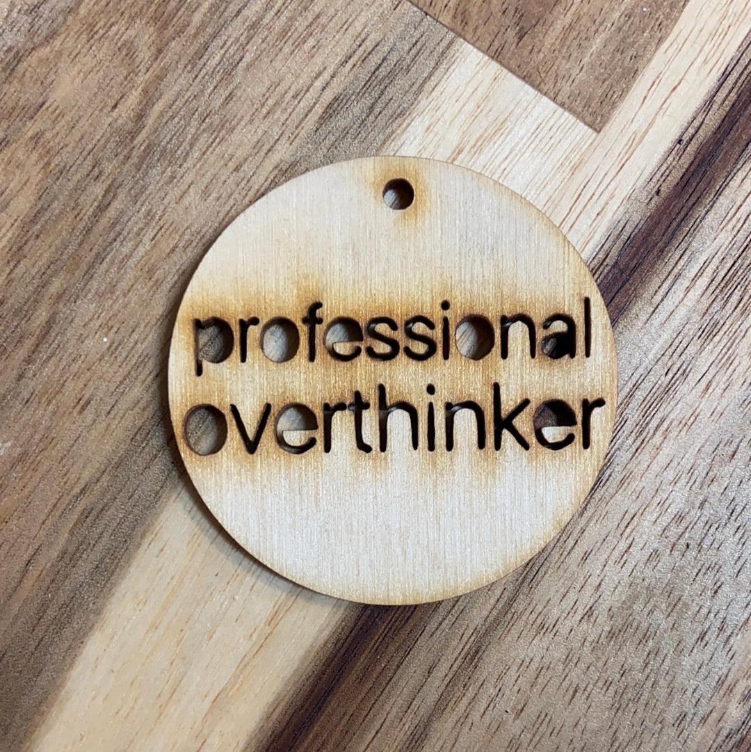 Overthinker key tag - Northern Heart Designs