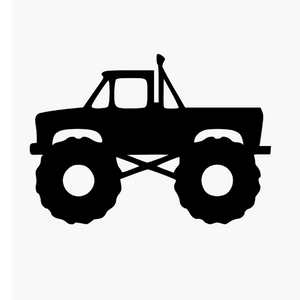 Personalized Monster Truck - Northern Hart Designs