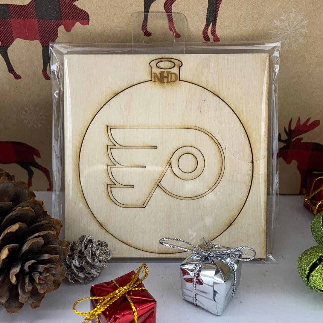 Philadelphia Flyers ornament - Northern Heart Designs