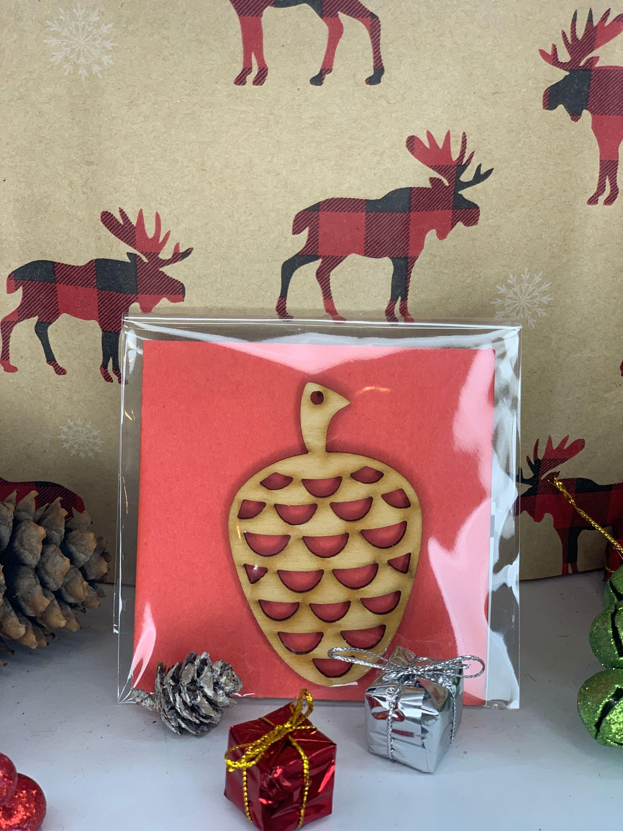 Pinecone Ornament - Northern Heart Designs