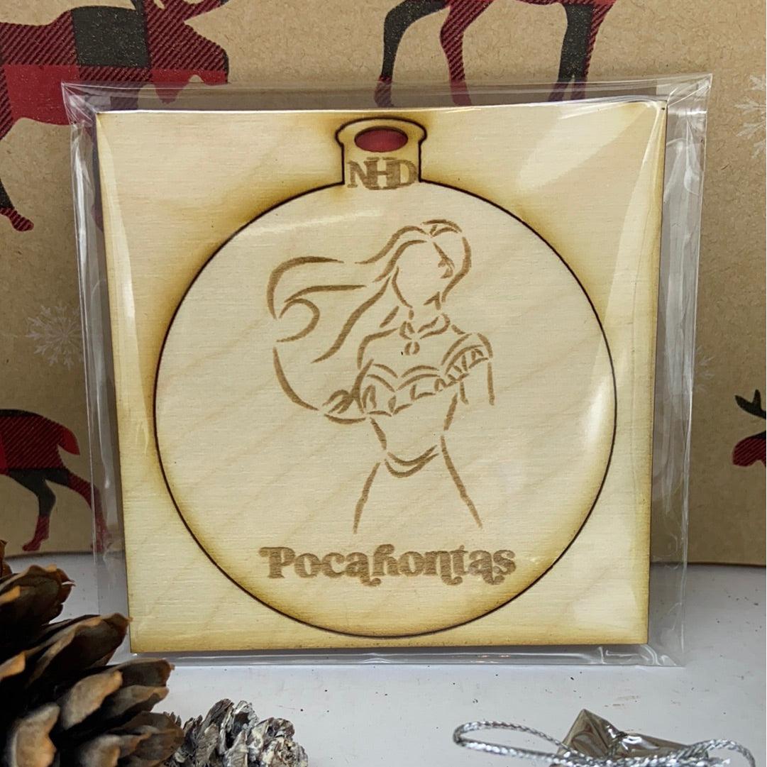 Pocahontas Ornament - Northern Heart Designs