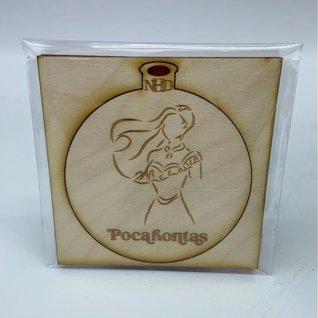 Pocahontas Ornament - Northern Heart Designs