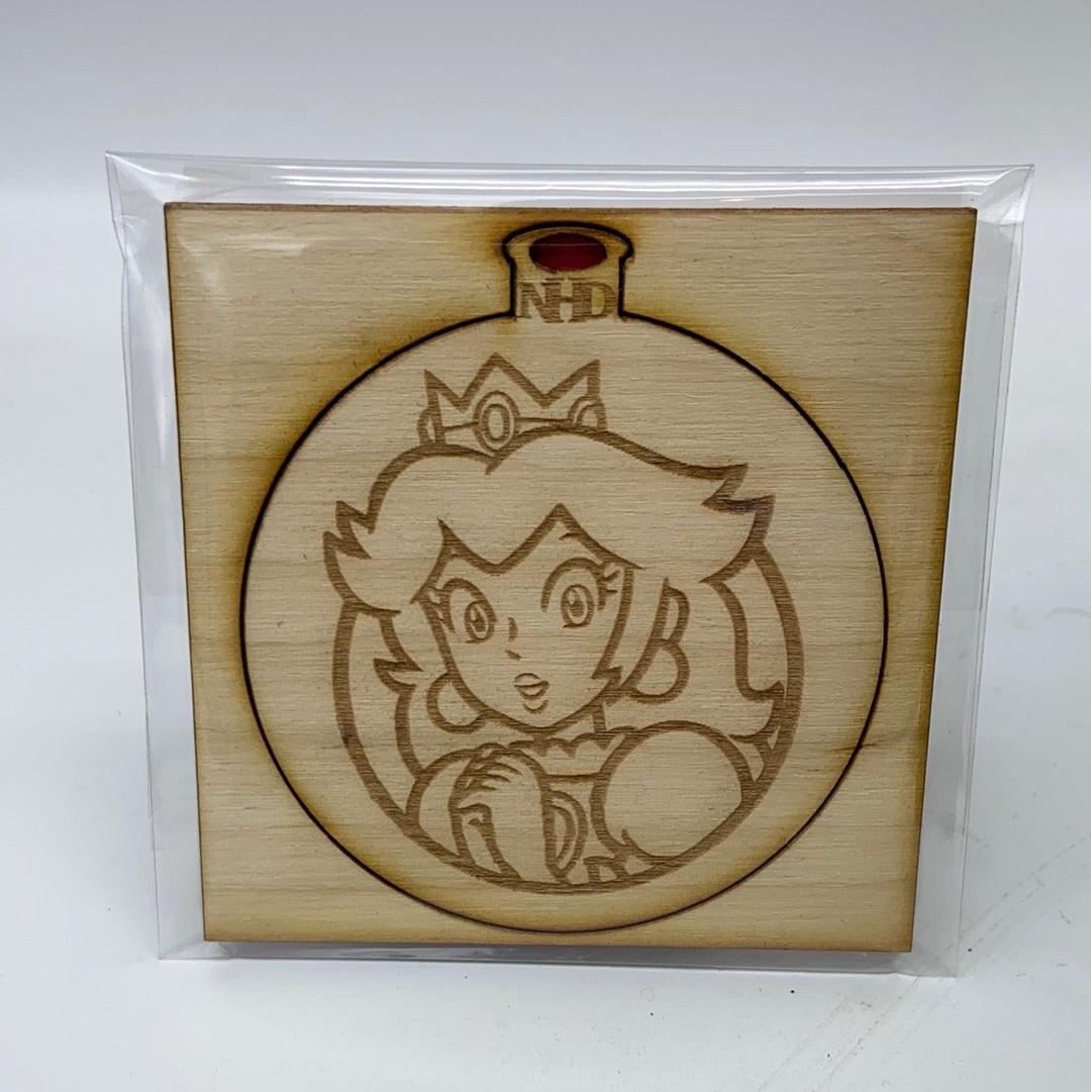 Princess Peach ornament - Northern Heart Designs