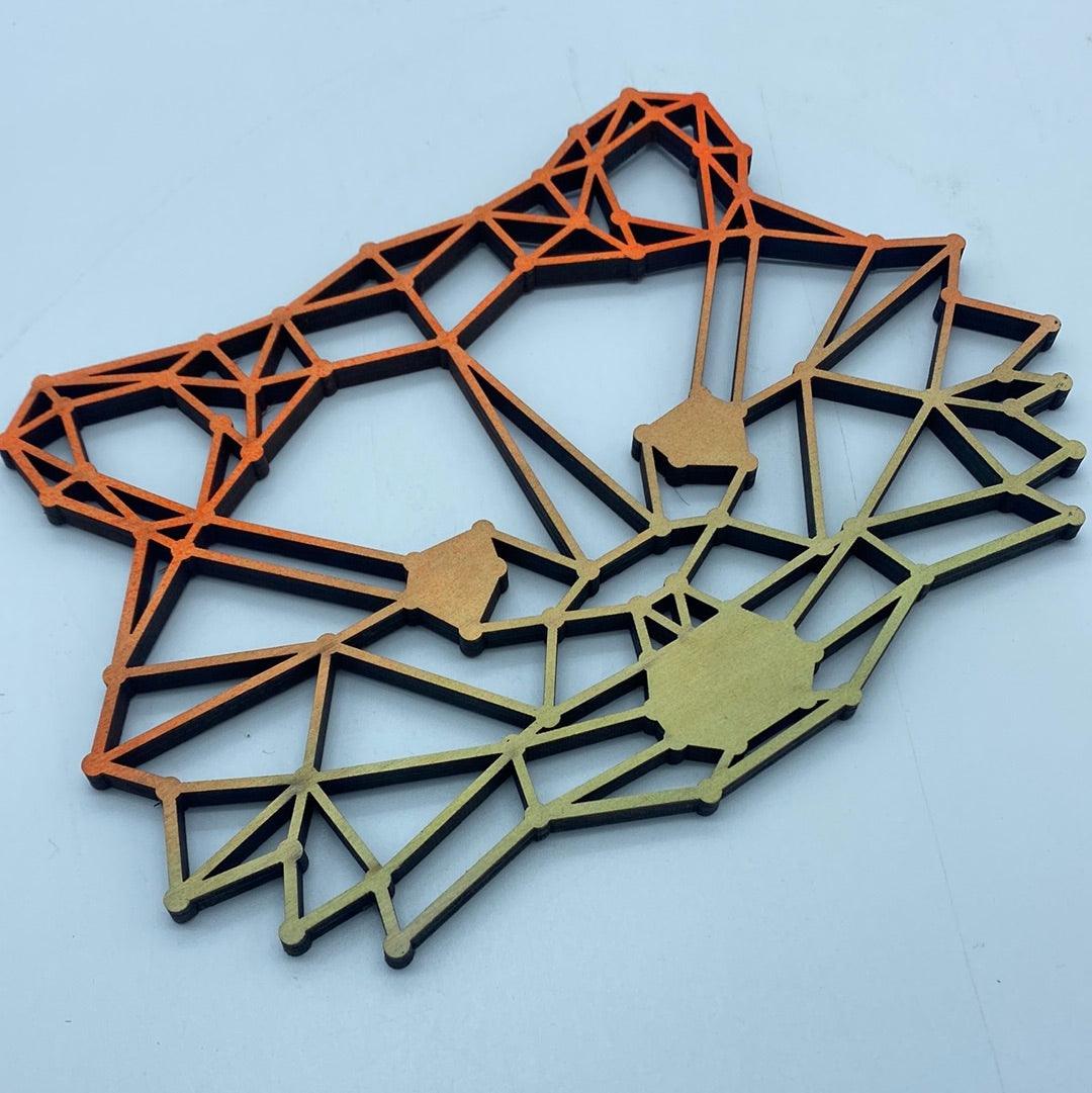 Raccoon Geometric - Northern Heart Designs