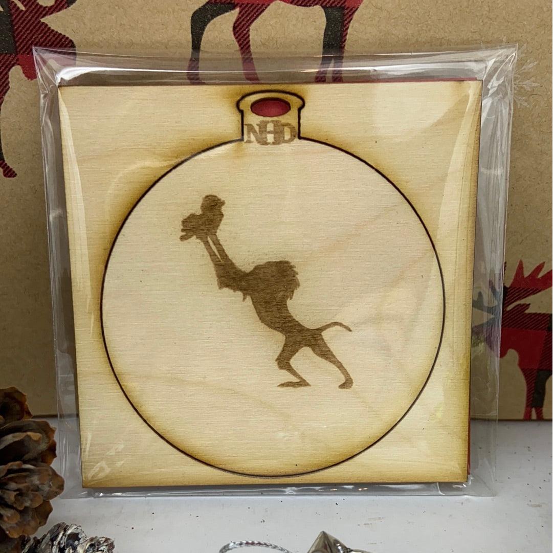 Rafiki Ornament - Northern Heart Designs
