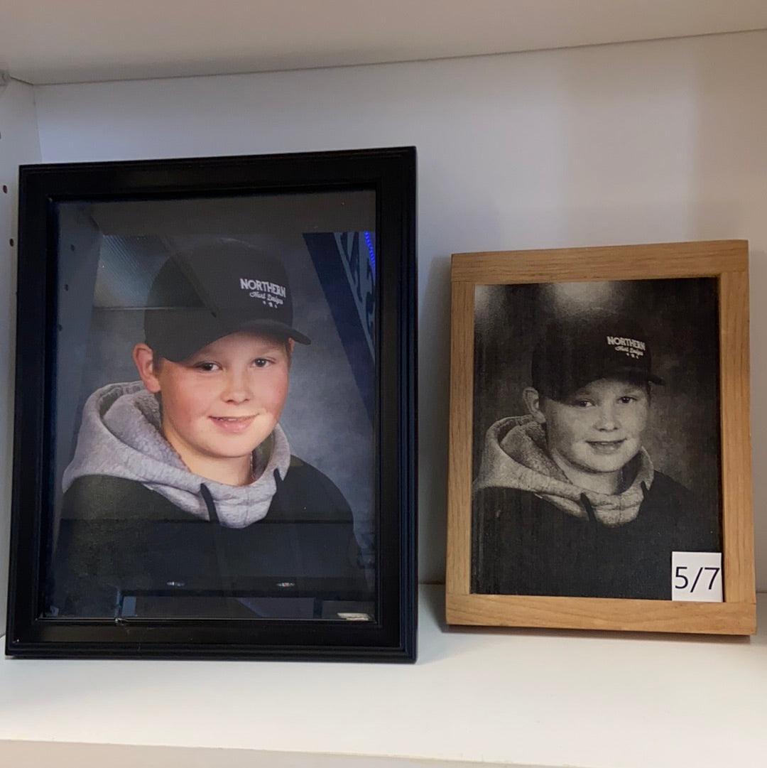 School photo engravings - Northern Heart Designs