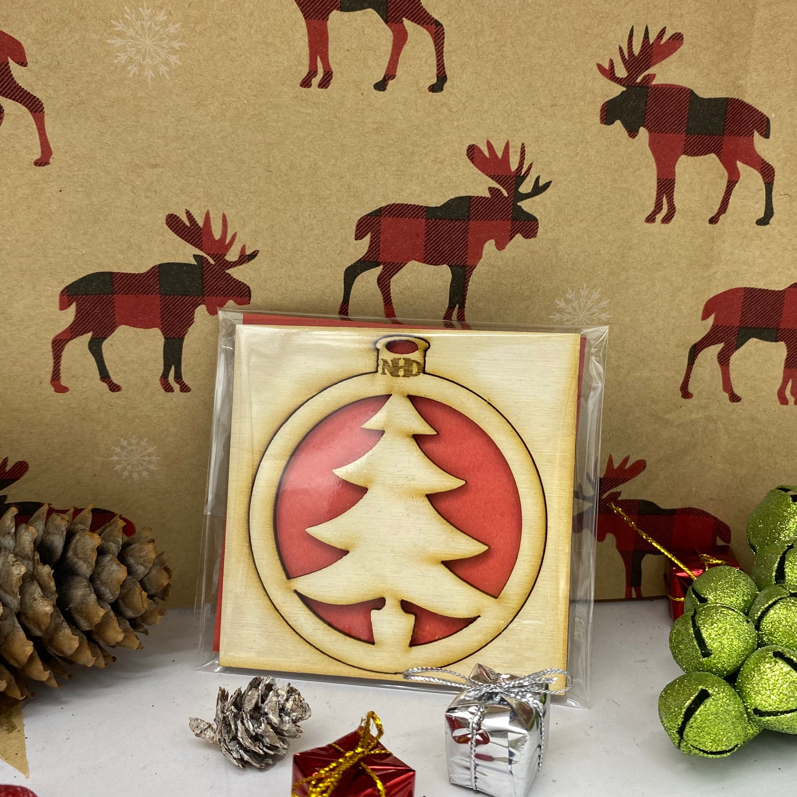 Simple tree ornament - Northern Heart Designs