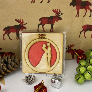 Simple wedding ornament - Northern Heart Designs