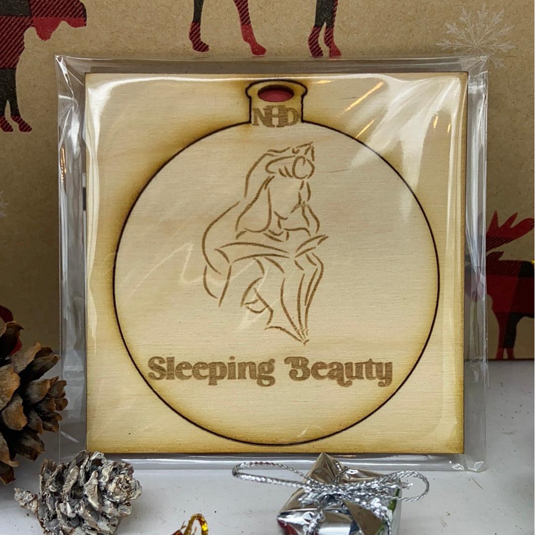 Sleeping Beauty Ornament - Northern Heart Designs