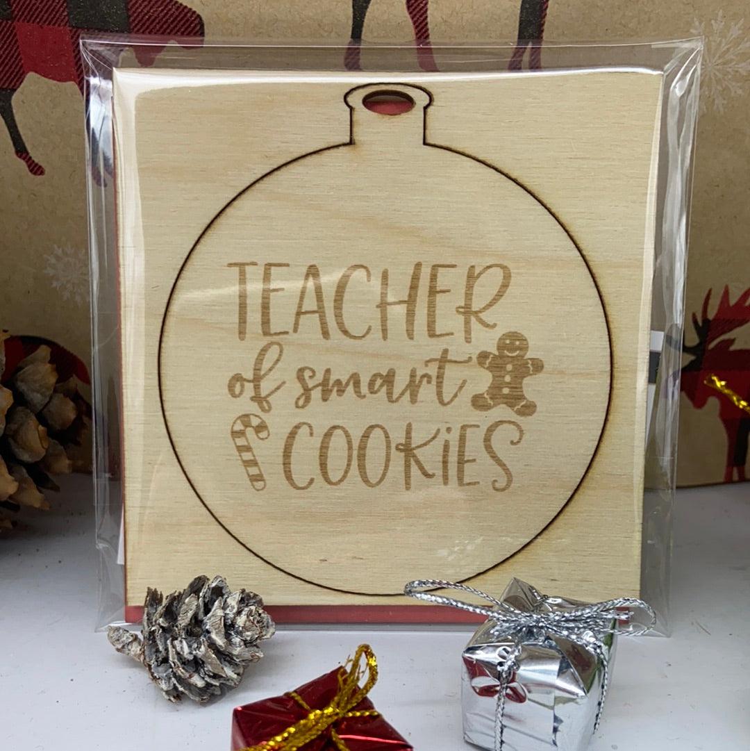 Smart cookie ornament - Northern Heart Designs