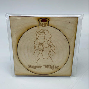 Snow White Ornament - Northern Heart Designs