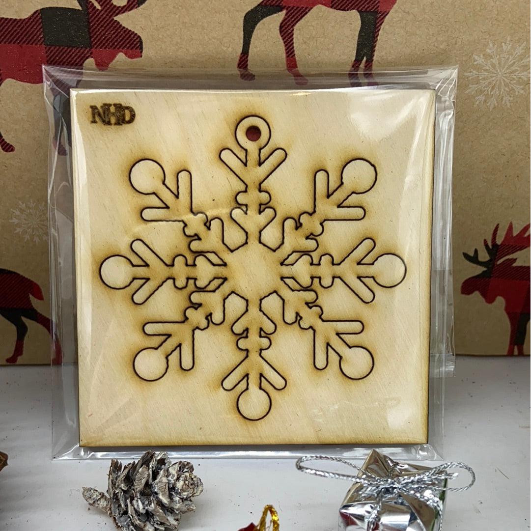 snowflake ornament - Northern Heart Designs