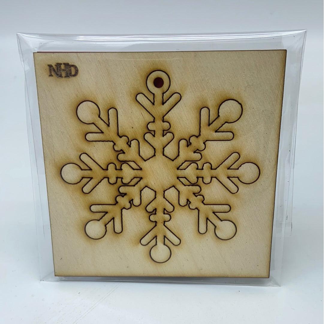 snowflake ornament - Northern Heart Designs