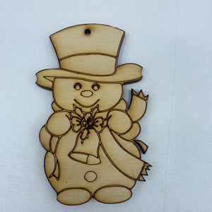 Snowman ornament - Northern Heart Designs