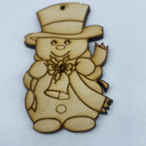 Snowman ornament - Northern Heart Designs