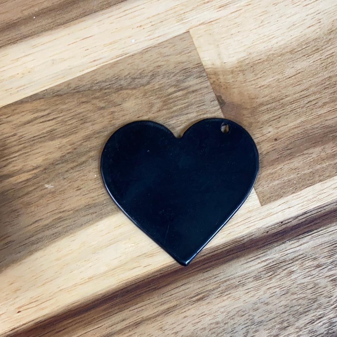 Steel heart key tag - Northern Heart Designs