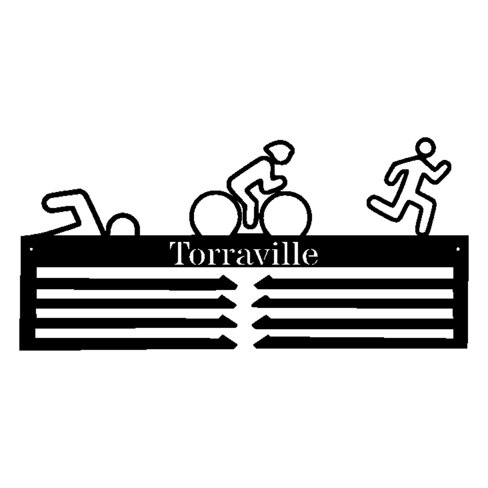 Swimming biking and running - Northern Heart Designs