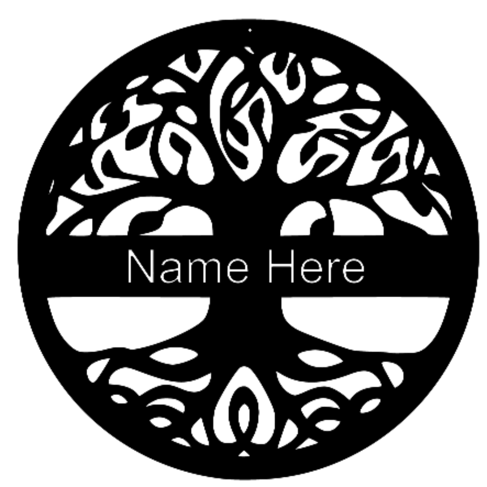 Tree of life monogram