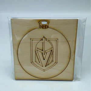 Vegas golden knights ornament - Northern Heart Designs