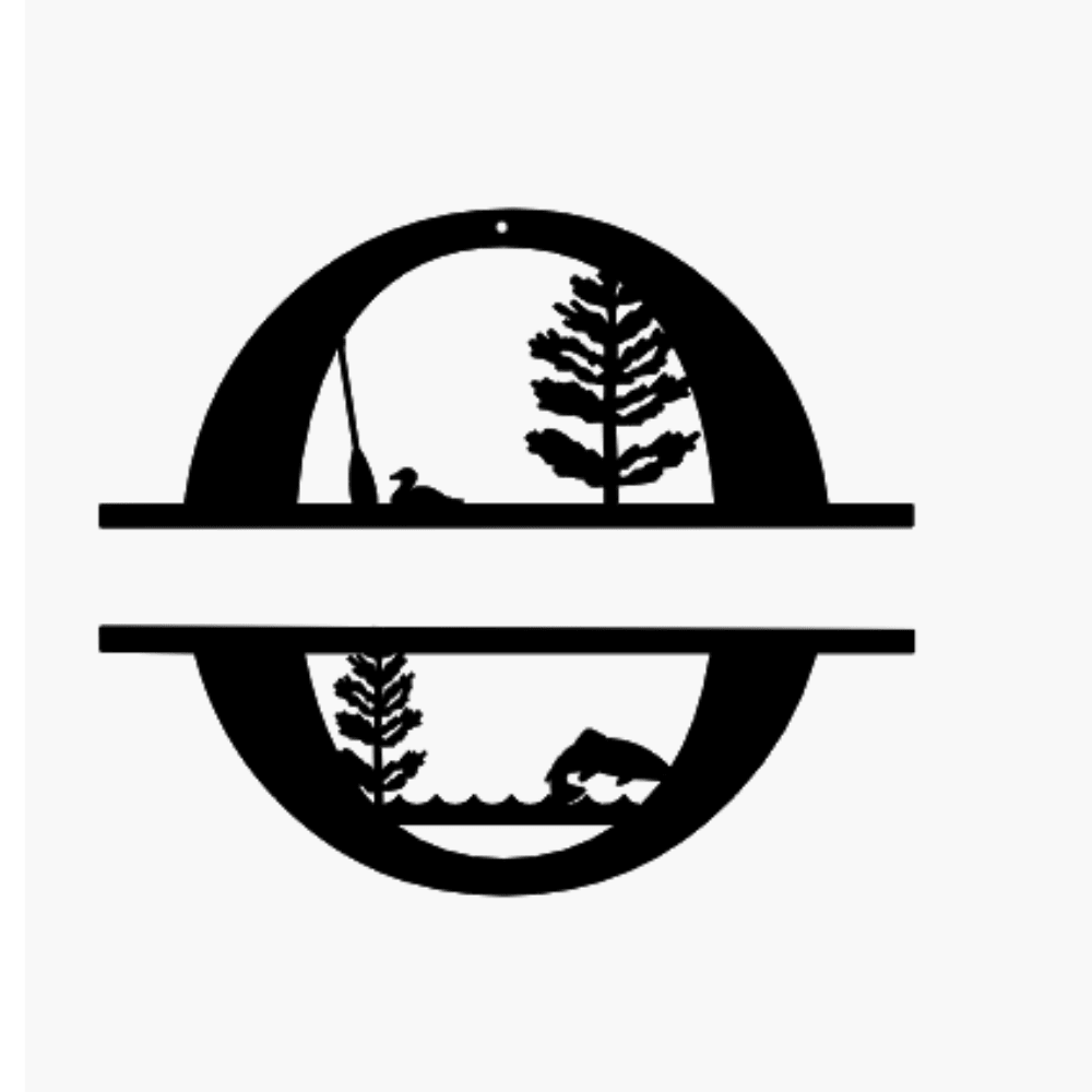 Water Theme Monograms - Northern Hart Designs