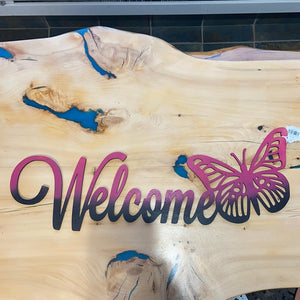 Welcome Butterfly - Northern Hart Designs