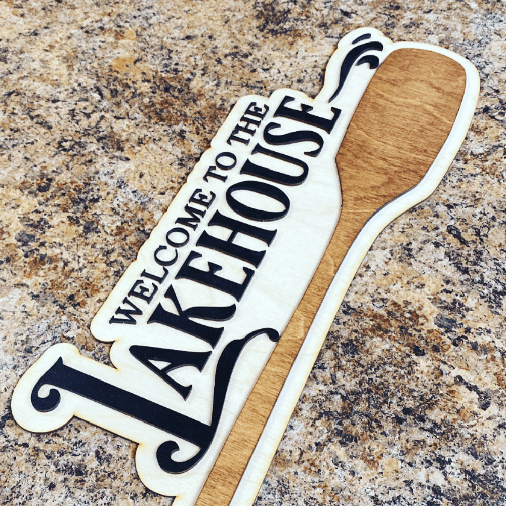 Welcome to the Lake House - Northern Heart Designs