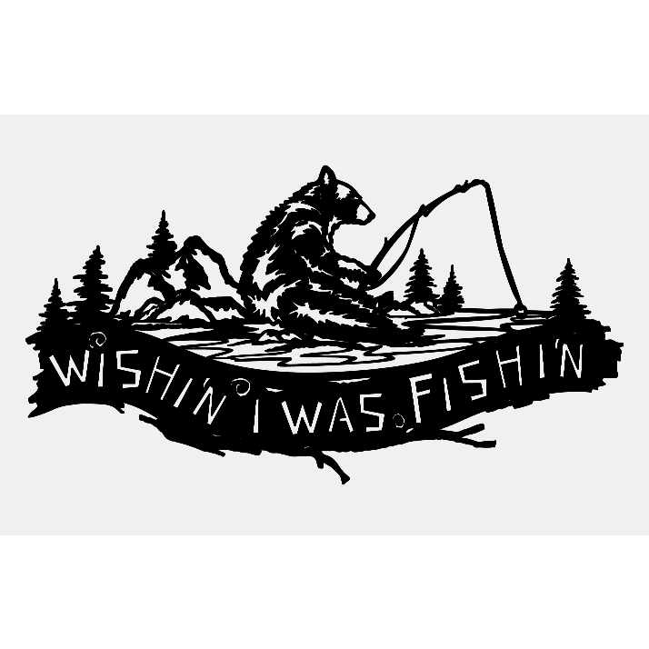 Wishin I Was Fishing - Northern Heart Designs