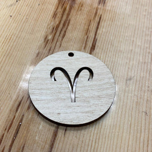 Zodiac key tags - Northern Heart Designs